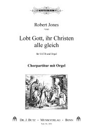 Lobt Gott, ihr Christen alle gleich - Robert Jones