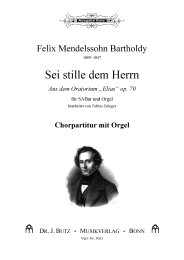 Sei stille dem Herrn - Felix Mendelssohn-Bartholdy