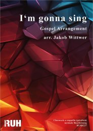 Im gonna sing - Jakob Wittwer