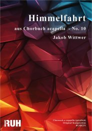 Himmelfahrt - Jakob Wittwer