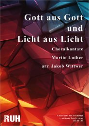 Gott aus Gott und Licht aus Licht - Martin Luther - Jakob...