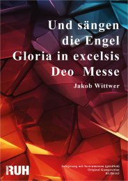 Und sängen die Engel - Jakob Wittwer