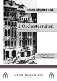 2 Orchestersuiten - BWV 1067 und BWV 1068 - J.S. Bach -...