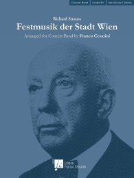 Festmusik der Stadt Wien - Richard Strauss - Franco Cesarini