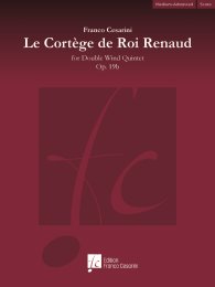 Le Cortège du Roi Renaud Op. 19b - Franco Cesarini