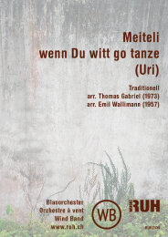 Maiteli wenn du wit go tanze - Trad. - Thomas Gabriel/...