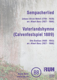 Sempacherlied - Johann Ulrich Wehrli / Vaterlandshymne...