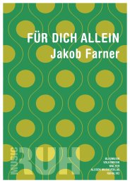 Für Dich Allein - Jakob Farner
