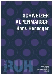 Alpenmarsch - Hans Honegger