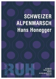Schweizer Alpenmarsch - Hans Honegger