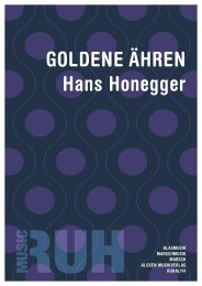 Goldene Aehren - Hans Honegger