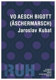 Vo Aesch Bigott (Aeschermarsch) - Jaroslav Kubat