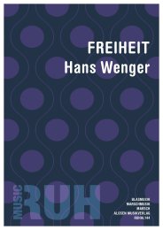 Freiheit - Hans Wenger