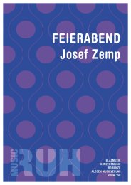 Feierabend - Josef Zemp
