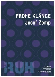 Frohe Klänge - Josef Zemp