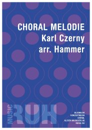 Choral Melodie - Karl Czerny - arr. Hammer