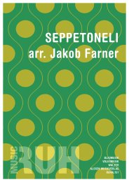 Seppetoneli - arr. Jakob Farner
