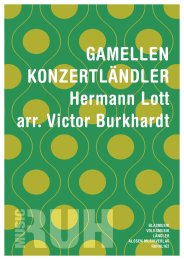 Gamellen Konzertländler - Hermann Lott - arr. Victor...