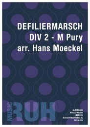 Defiliermarsch Div 2 - M Pury - arr. Hans Moeckel