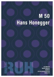 M 50 - Hans Honegger