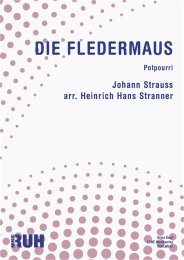 Die Fledermaus - Johann Strauss - arr. Heinrich Hans...