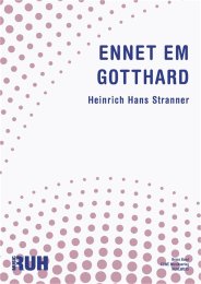 Ennet em Gotthard - Tessinerlieder - Heinrich Hans Stranner
