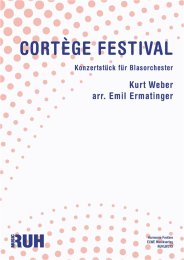 Cortège - Festival  - Kurt Weber - arr. Emil...