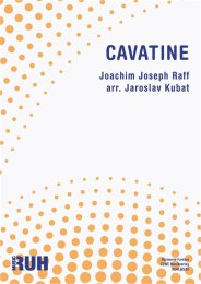 Cavatine - Kavatine (Solo für Flügelhorn) -...