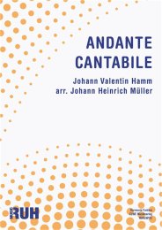 Andante Cantabile - Johann Valentin Hamm - arr. Johann...
