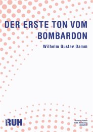 Der erste Ton vom Bombardon - Wilhelm Gustav Damm