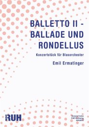 Balletto II - Ballade und Rondellus - Emil Ermatinger