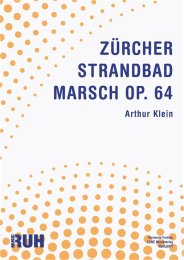 Zürcher Strandbad Marsch Op. 64 - Arthur Klein