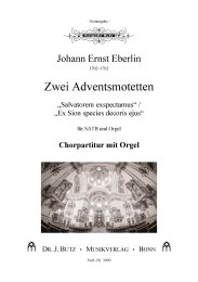 Zwei Adventsmotetten: Salvatorem exspectamus, Ex Sion...