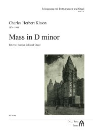 Mass in D minor - Charles Herbert Kitson