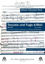 Toccata und Fuge d-Moll BWV 565 (Klavierpart von Wilhelm...