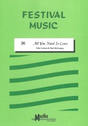 All You Need Is Love - John Lennon/Paul McCartney - arr....