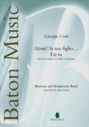 Alzati! là tuo figlio.... Eri tu (from the Opera...