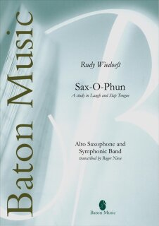 Sax-O-Phun (A study in Laugh and Slap Tongue) - Rudy Wiedoeft - arr. Roger Niese