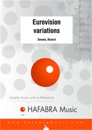 Eurovision variations for young band - Smeets, Roland
