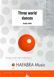 Three world dances - Crepin, Alain
