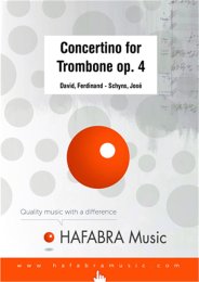 Concertino for Trombone op. 4 - David, Ferdinand -...