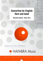 Concertino for English Horn and band - Donizetti, Gaetano...