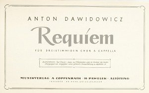 Requiem - Dawidowicz, Anton